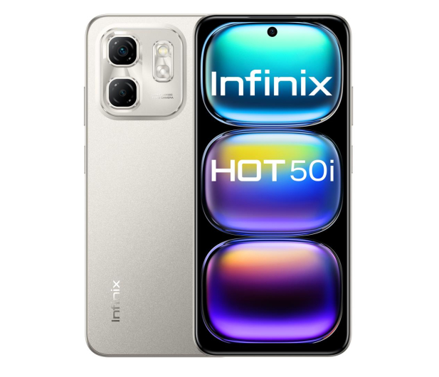 INFINIX Hot 50i 4/128GB Titanium Grey 120Hz X6531B_4+128_TI - 1296017 - zdjęcie